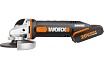 Аккумуляторная угловая шлифмашина Worx кейс WX800