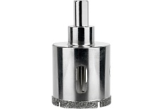Коронка алмазная по керамограниту и керамике с центрирующим сверлом 40 мм Diamond Industrial DIDCSC040