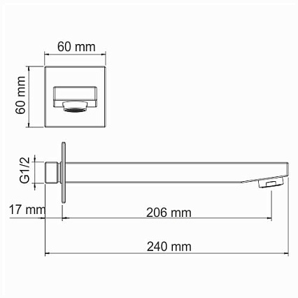 Душевой набор WasserKRAFT Neime A171919 Thermo