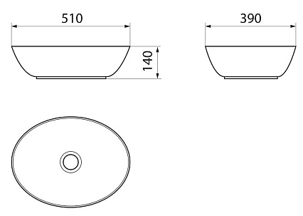 Раковина Point Артемида PN43151WB 51 см белый