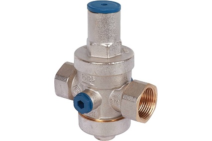Редуктор давления STOUT PN25, вн/вн 3/4", с выходом под манометр SVS-1008-000020 RG008UB794VVQR