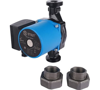 Циркуляционный насос STOUT 25/60-180 SPC-0001-2560180 RG008V60G6CIK4