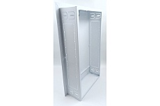 Встраиваемый коллекторный шкаф ВИЕНТО 1 - 3 выхода (установочный размер - 630x350x125), (габаритный размер - 657x405x126) ШКВ-0