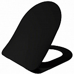 Крышка-сиденье Creavit Free KC0903.01.1400E с микролифтом черный матовый