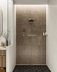 Смеситель для душа Hansgrohe RainSelect 15380140 с термостатом, шлифованная бронза