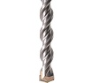 Бур по бетону, двойная спираль, Cobalt W-tip (16x210 мм; SDS PLUS) Denzel 705037