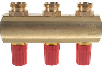 Коллекторы Danfoss FHF-3F с расходомерами для 3 контура 088U0523