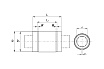 Линейный подшипник TECHNIX LME20UUAJ/KBS2045PP