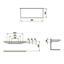 Полка Laufen Palace New 90 см