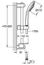 Душевой гарнитур Grohe Euphoria Massage 27231001