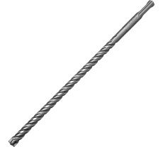 Бур по бетону, цельная крестовая пластина Denzel 10x265 мм, SDS PLUS 705313