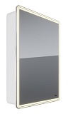 Зеркальный шкаф Lemark Element 60x80 с подсветкой LM60ZS-E, белый глянец