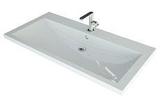 Мебель для ванной Art&Max Family 90 см подвесная, Bianco Lucido