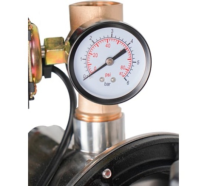 Насосная станция Verton AQUA PS1400S/24 (1400Вт, 66л/мин, 24л, гл. 9м, h 56м, вых. 1/32, 3 бар) 01.13297.22781