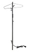 Полотенцесушитель электрический Bemeta 704155015 30W 103x1180 стойка, графит матовый