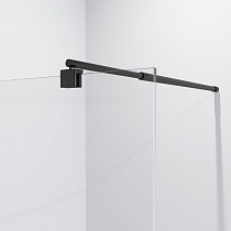 Душевая перегородка Niagara Eco NG-551-70BLACK 70x190 стекло прозрачное, черный