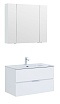 Мебель для ванной Aquanet Алвита New 90 см белый матовый