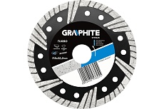 Диск алмазный Turbo по бетону (115х22.2 мм) Graphite 57H625