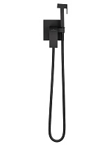 Смеситель Wonzon&Woghand Fit WW-88829009-MB с гигиеническим душем, черный матовый