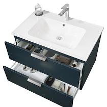 Тумба с раковиной Orans BC-0901-800 80 см Matt Ocean Blue