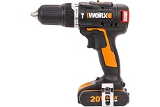 Ударная бесщеточная аккумуляторная дрель-шуруповерт Worx WX367.1