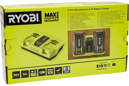 Зарядное устройство RY36C2PA 36В Ryobi 5133005741