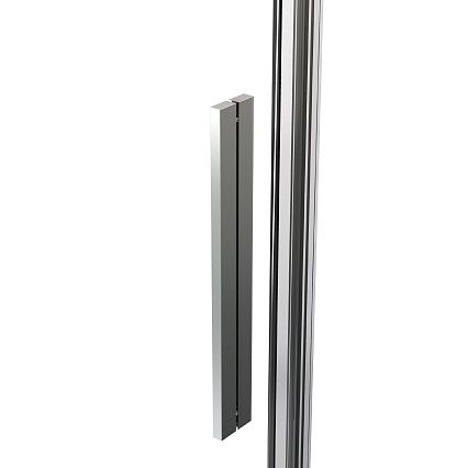 Душевая дверь Vincea Стелла (Stella) VDS-1ST120CLBN 120x200 брашированный никель, прозрачная