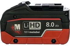 Набор Basic-Set (2 аккумулятора LiHD 8.0 Ач/18В+зарядное устройство ASC Ultra+Metaloc) Metabo  685131000