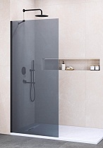 Душевая перегородка RGW Walk In WA-110B 80x195 черный, тонированное 351011008-34