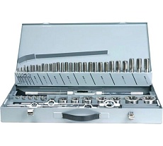 Набор ручных метчиков и плашек GSR DIN 352/223 HSSE-VAP M3-M24 64 предмета B08531050