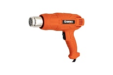 Строительный фен Gramex HHG-2000 2,0 кВт, 300/500 л/мин, 350/600 град (1/10) 4205