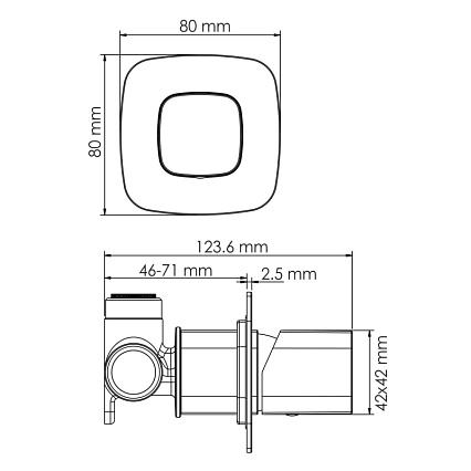 Смеситель для ванны WasserKRAFT Nuthe A9151.264.315.327.242.217 черный матовый