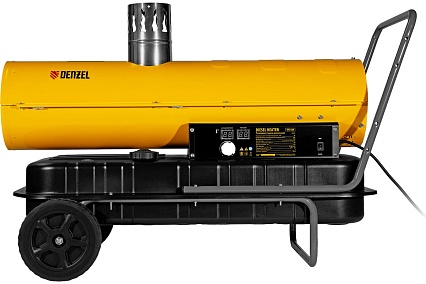 Дизельная тепловая пушка Denzel nhg-30i, 30 кВт, 750 м3/ч, непрямой нагрев, цифровой термостат 96492