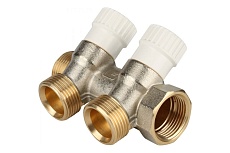 Регулирующий коллектор STOUT 1", 2 отвода 3/4" RG008UJF4F6FEQ