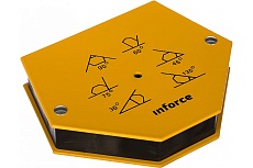 Угольник магнитный шестиугольник 75LBS Inforce 11-05-15