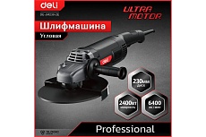 Профессиональная угловая шлифмашина болгарка Deli DE-JM230-2E 142594