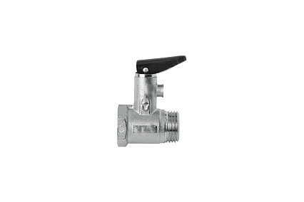 Предохранительный клапан MALGORANI c рычагом для бойлера, НВ, 1/2", никель U101