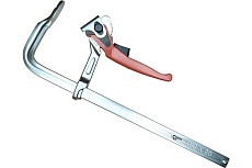 Столярная F-образная струбцина c быстрым зажимом DUEL 160 мм 38001608