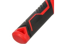 Кувалда BARTEX 1.5 кг, фибергласовая обрезиненная короткая рукоятка 364671