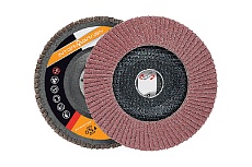 Круг лепестковый Alox Eco 125x22.23 мм, Р60 Interflex 4687203548414