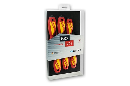Набор отверток WITTE MAXX VDE PH/SL х 6 шт. 653742216
