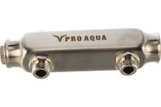 Коллектор PRO AQUA с межосевым расстоянием 100 мм, 2 выхода, 180 мм, 1x1/2 S520MB.02