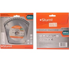 Диск пильный по дереву (160х20 мм; 48T) Sturm 9020-160-20-48T