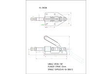 Зажим шатунного типа HS CLAMP HS-36092-M