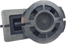 Станочные тиски TORNERI прецизионные поворотные L губок 125 мм, серия QM16125 Swivel 045758