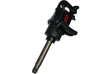 Удлинённый пневматический ударный гайковерт + головки Mighty Seven PNC-8343-8