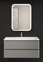 Мебель для ванной AQUAme S4 100 см серый