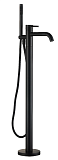 Напольный смеситель AQUAme Siena AQM6218MB черный матовый