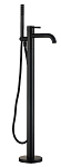 Напольный смеситель AQUAme Siena AQM6218MB черный матовый