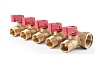 Коллектор с шаровыми кранами PROFACTOR в/н 3/4" х 5 вых 1/2"нар PF MV 264.5